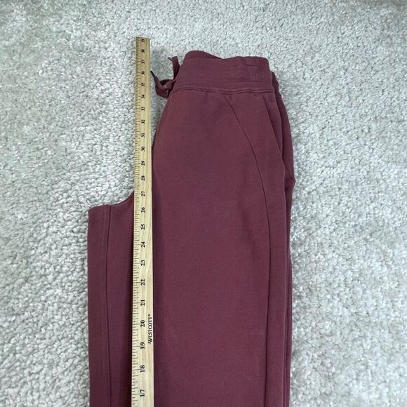 Lululemon Scuba High Rise Jogger Sweatpants Smokey Red 6 - Picture 10 of 12